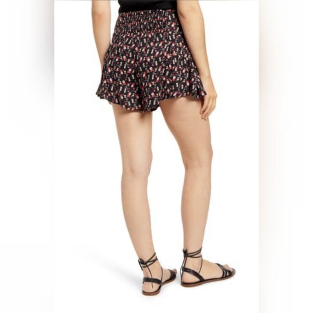 Kirious Smocked Waist Tie Skort Black Size XS - Picture 14 of 14